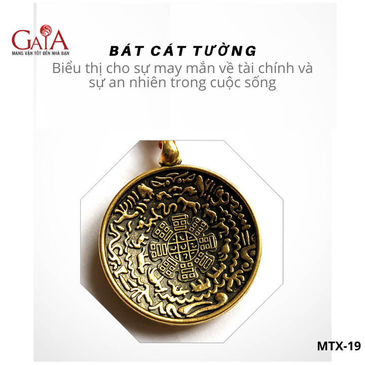 Khánh treo lục tự may mắn, bình an