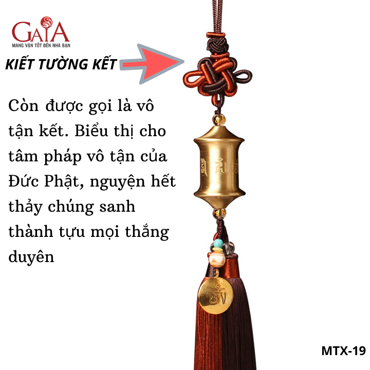 Khánh treo lục tự may mắn, bình an