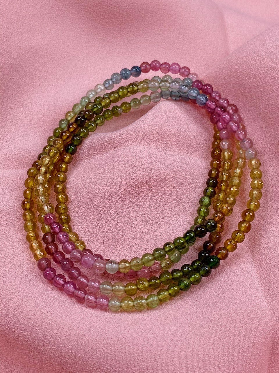 Vòng Tourmaline Quấn 3 Vòng  