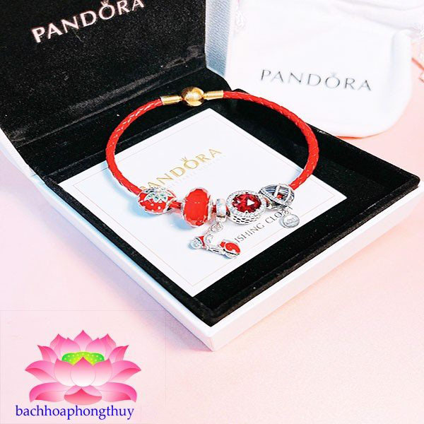 Vòng charm bạc Pandora mệnh hỏa