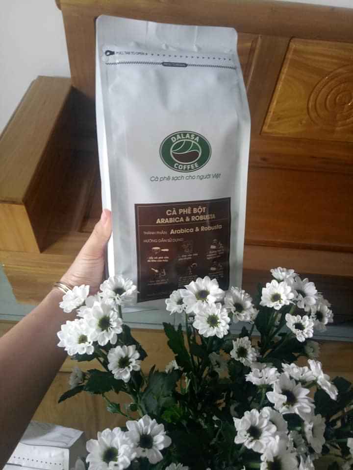 Cà phê bột- Arabica & Robusta 1kg