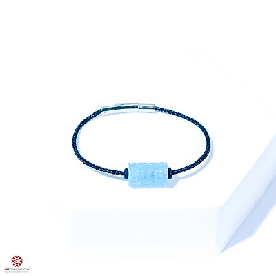 Vòng tay Lu thống hải lam ngọc (Aquamarine)