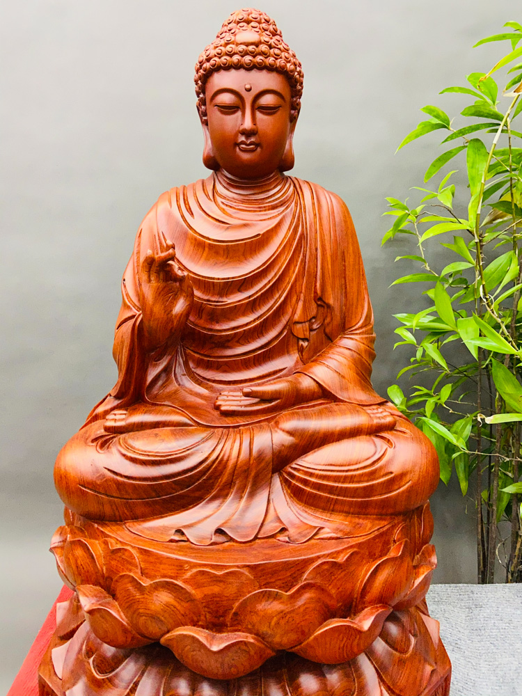Tượng Phật Thích Ca Gỗ Hương Hàng Đặt 