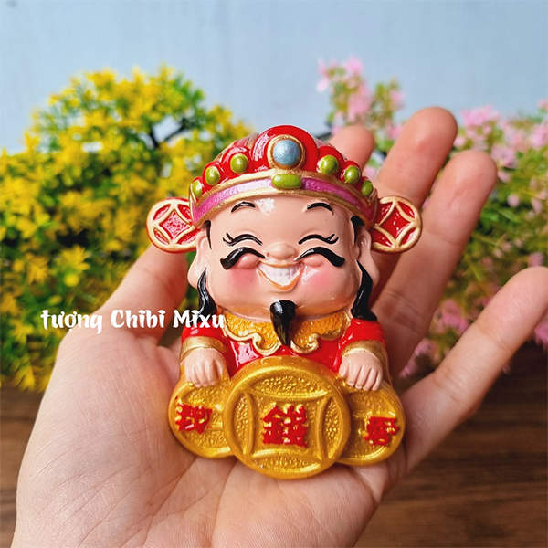 Tượng Thần Tài 7cm - Tôi Yêu Tiền