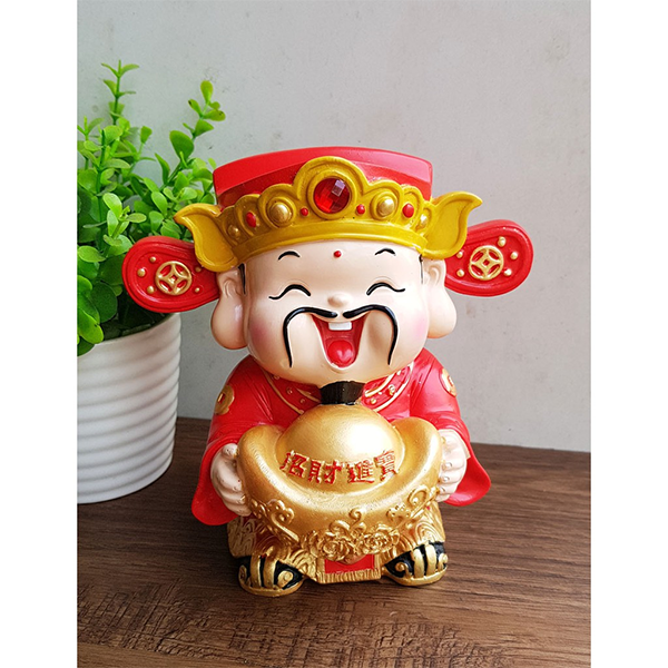 Tượng chibi Thần Tài 14cm đặc ruột