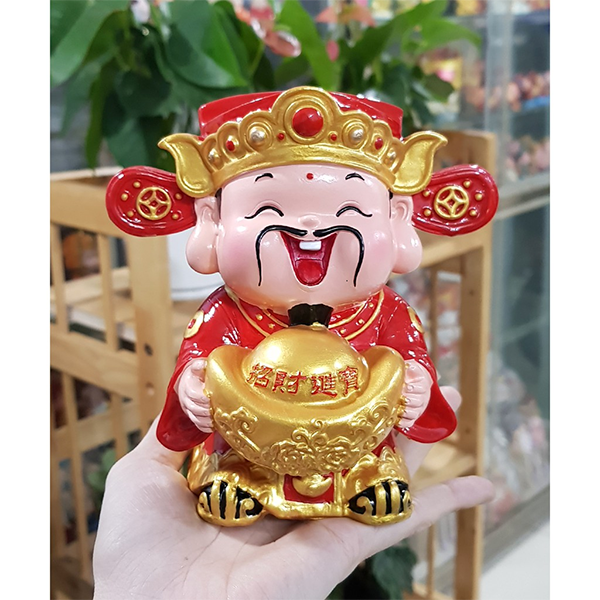 Tượng chibi Thần Tài 14cm đặc ruột