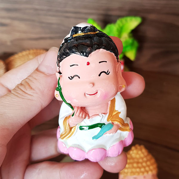 Tượng chibi Quan Âm 6cm