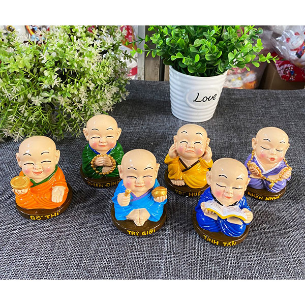  Bộ tượng Lục Độ size 7cm