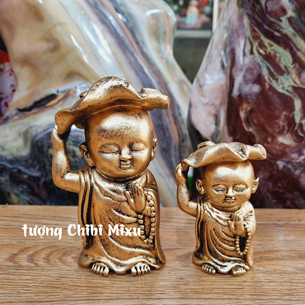 03 mẫu tượng sơn giả đồng cổ kính (3 tượng size nhỏ)