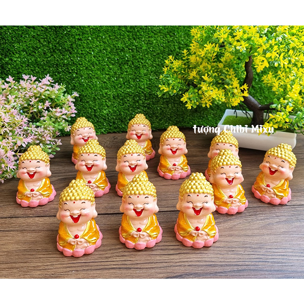 Tượng chibi Phật Tổ Như Lai size 6cm