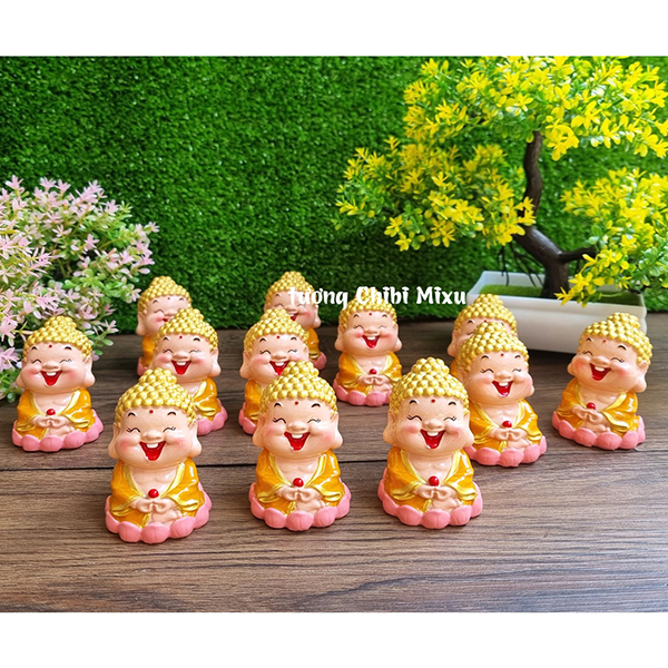 Tượng chibi Phật Tổ Như Lai size 6cm