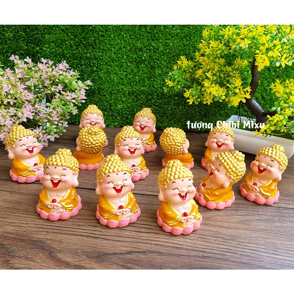 Tượng chibi Phật Tổ Như Lai size 6cm