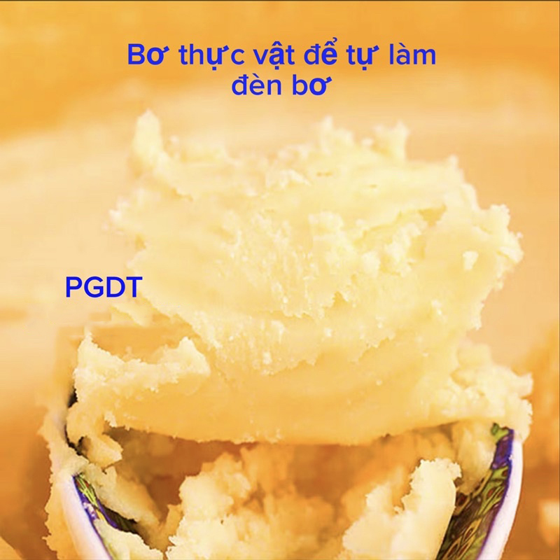 Bơ thực vật để tự làm đèn bơ