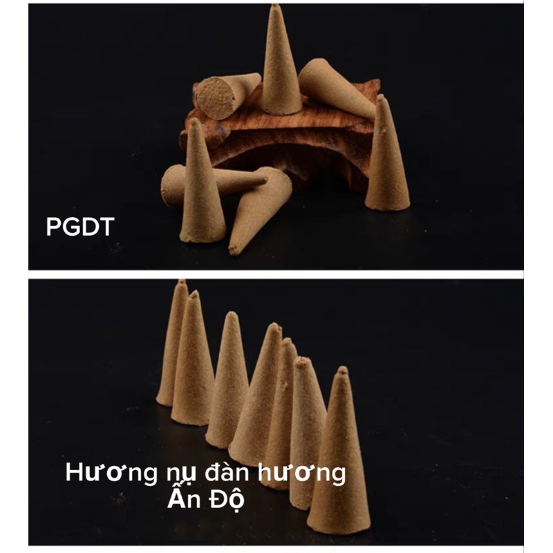 Hương nụ chiên đàn hương trắng Ấn Độ - hộp 100 viên