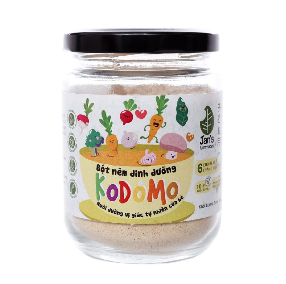 Bột nêm rau củ dinh dưỡng Kodomo 90gr