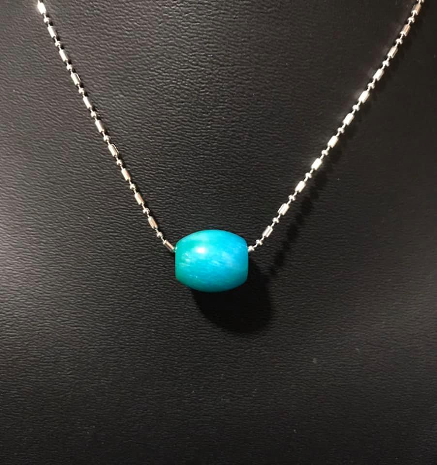 Lu thống đá Amazonite 13ly