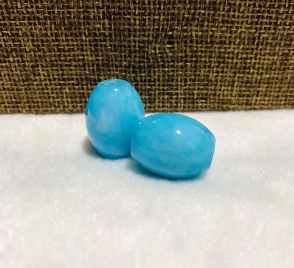 Lu thống đá Amazonite 15x19mm