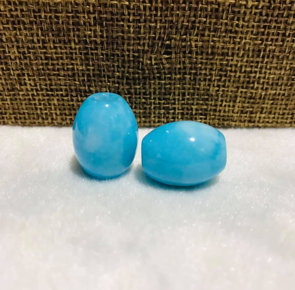 Lu thống đá Amazonite 15x19mm