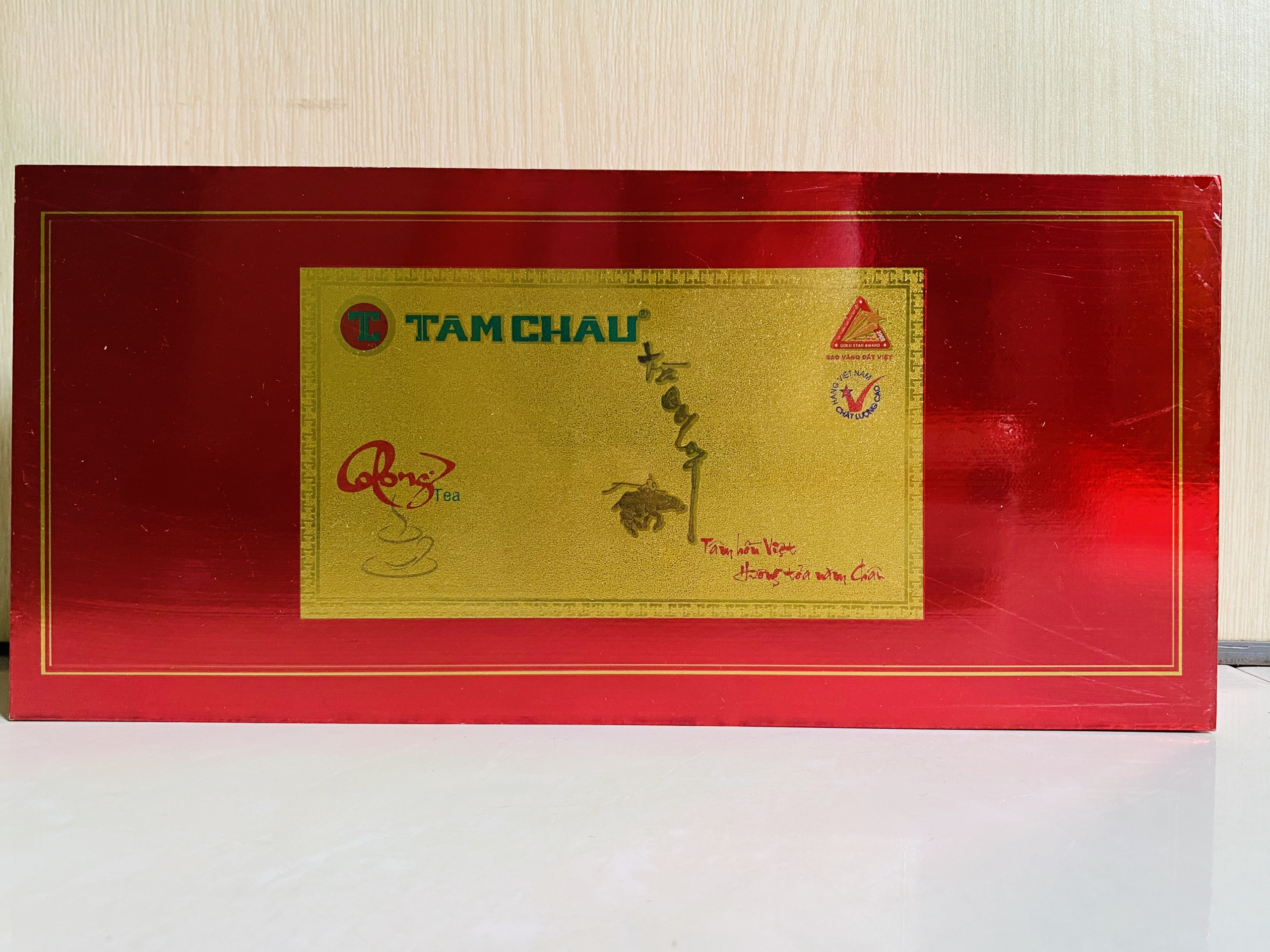 Trà ô long thuần đỏ Tâm Châu 300g