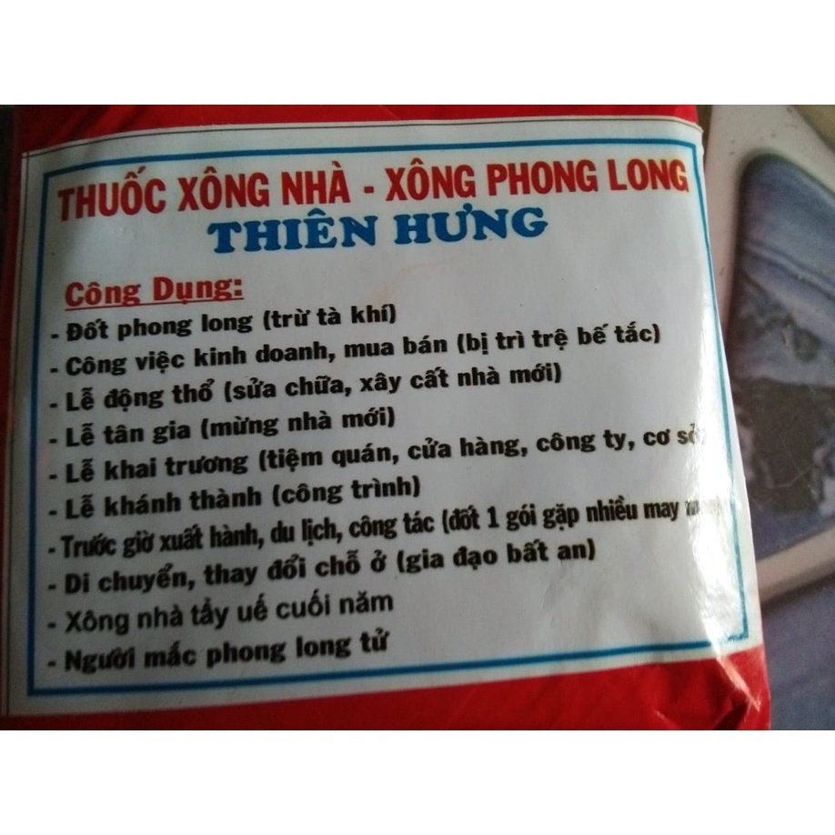 Giá sỉ 10 gói xông nhà, xông cửa tiệm