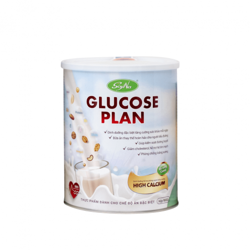 Sữa Thực Vật Glucose Plan Canxi (Tiểu Đường) – 900gr