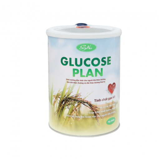 Sữa Thực Vật Glucose Plan Tinh Gạo Lứt (Tiểu Đường) – 800gr