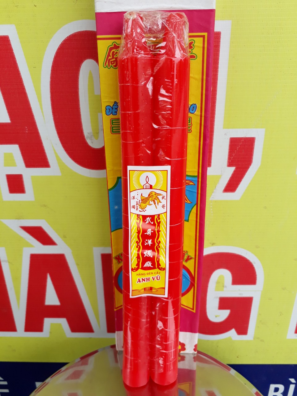 Đèn cầy cúng lễ cao 30cm