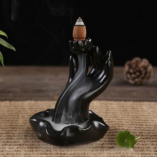 Thác khói bàn tay Phật