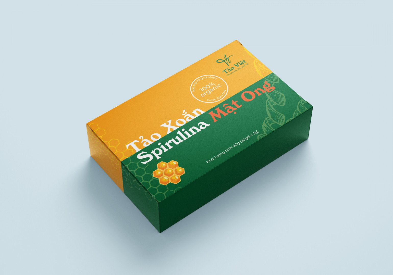 Tảo xoắn spirulina mật ong