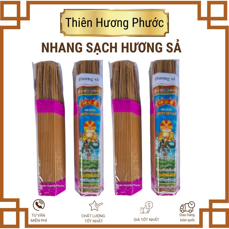 Nhang sạch hương sả 30cm 530g