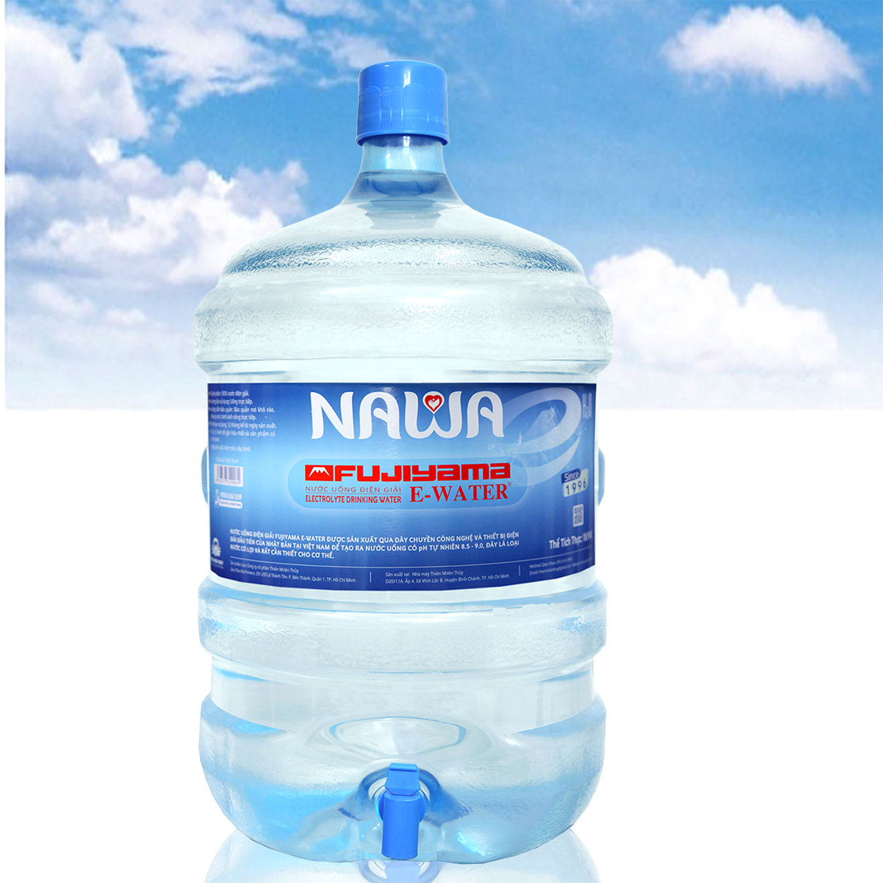 Nước uống điện giải NAWA 19L
