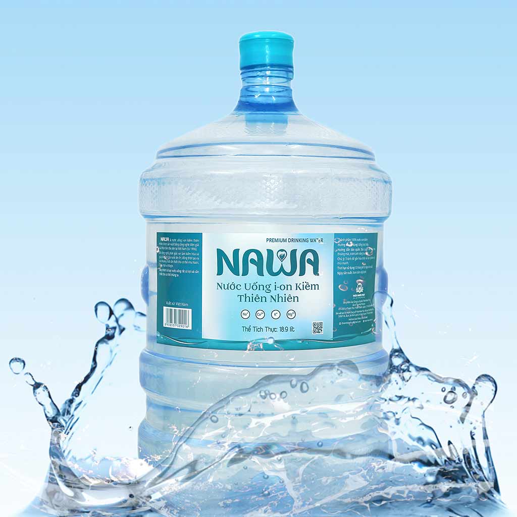 Nước i-on kiềm thiên nhiên NAWA