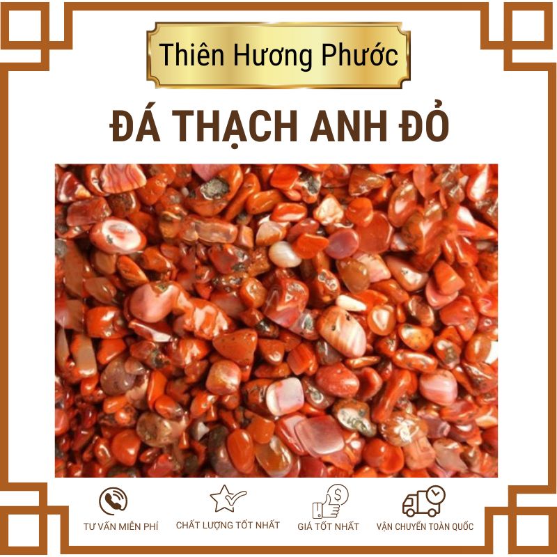 Đá thạch anh vụn đa sắc