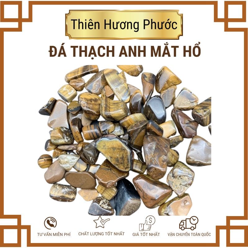 Đá thạch anh vụn đa sắc