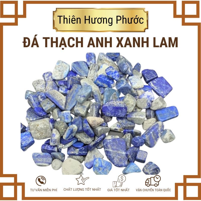 Đá thạch anh vụn đa sắc