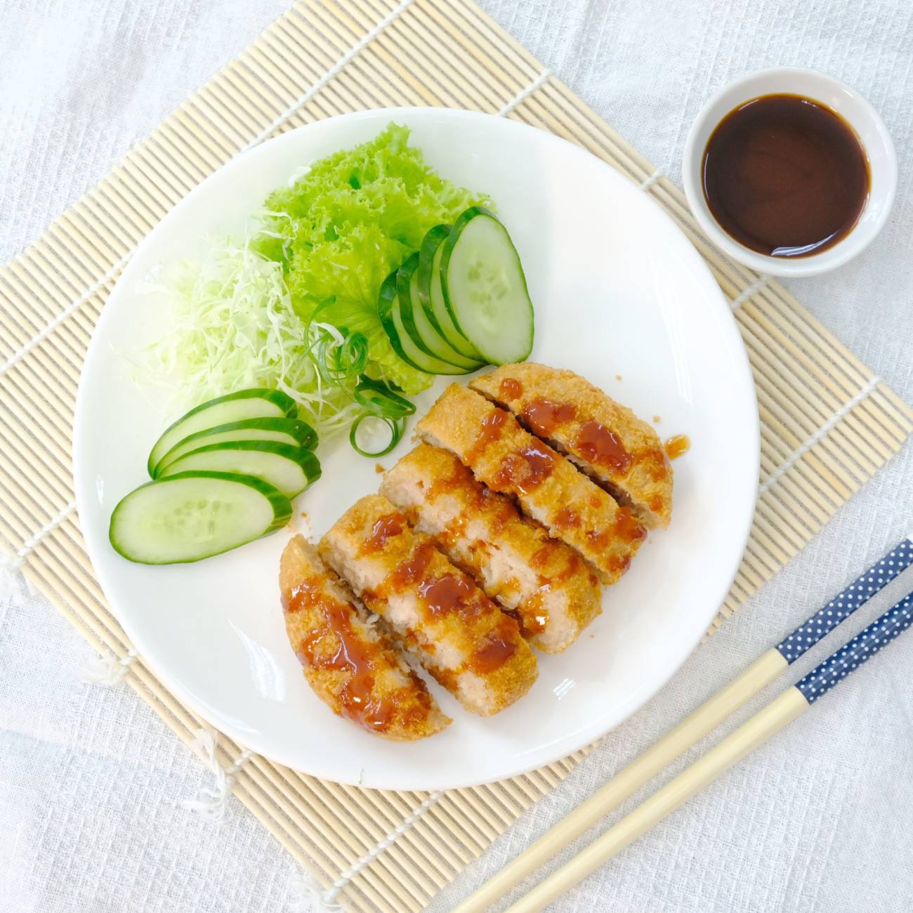 Thịt chiên xù thực vật (plant-based katsu)