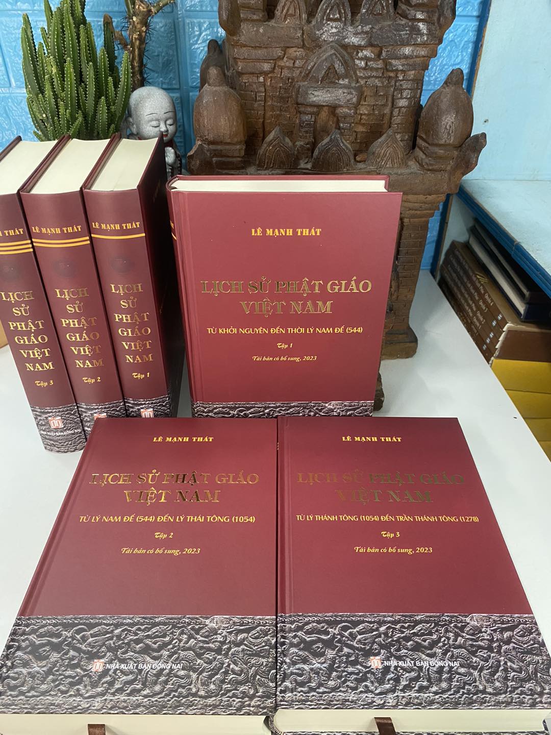  Lịch sử Phật giáo Việt Nam (trọn bộ 3 tập) - GS. Lê Mạnh Thát - Tái bản có bổ sung 2023