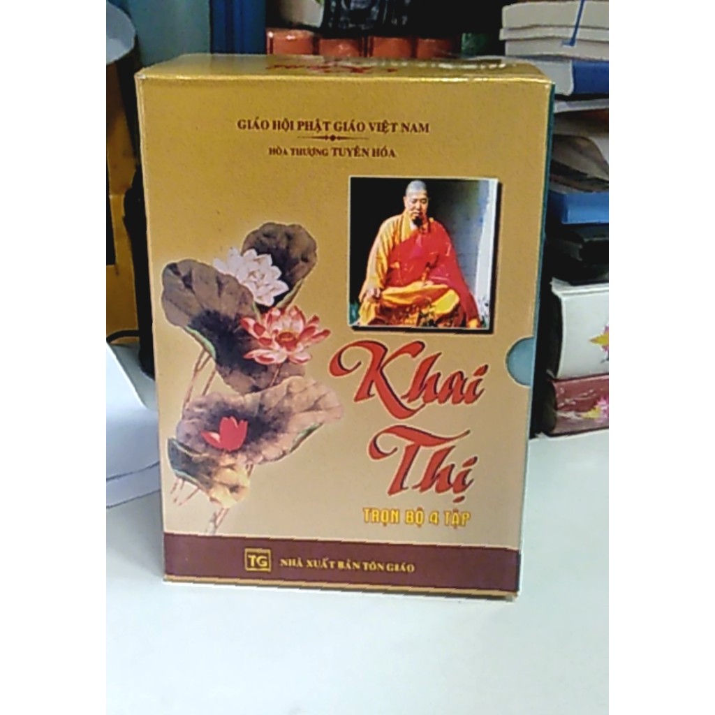 Khai Thị ( bộ 4 cuốn) ( bìa mềm, có hộp)