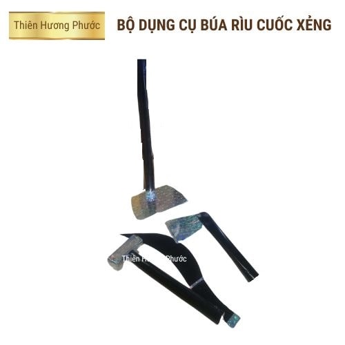 Búa rìu cuốc xẻng giấy vàng mã