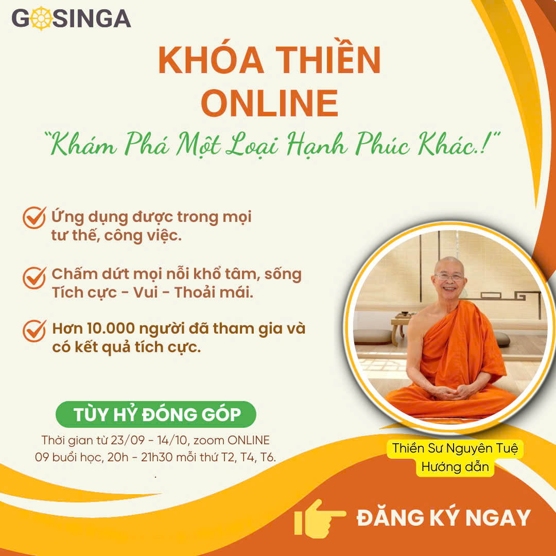 Khóa thiền online 