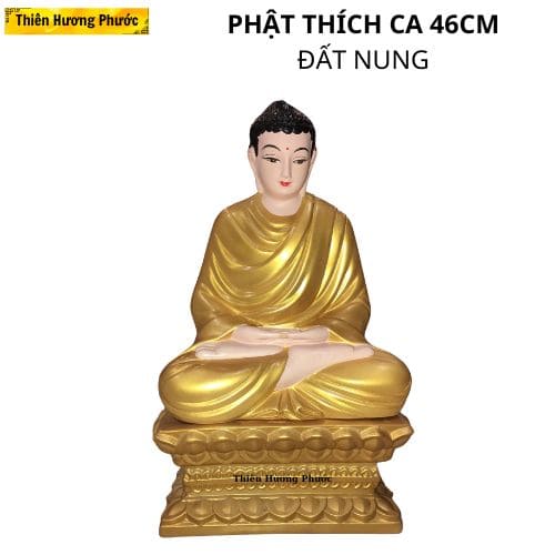 Tượng phật thích ca đất nung