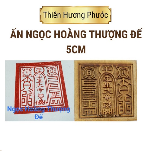 Ấn ngọc hoàng thượng đế gỗ thị